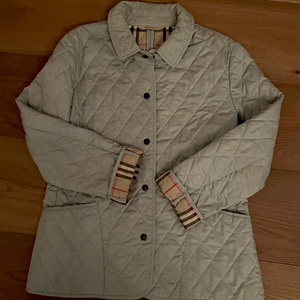 Burberry quilted jacked